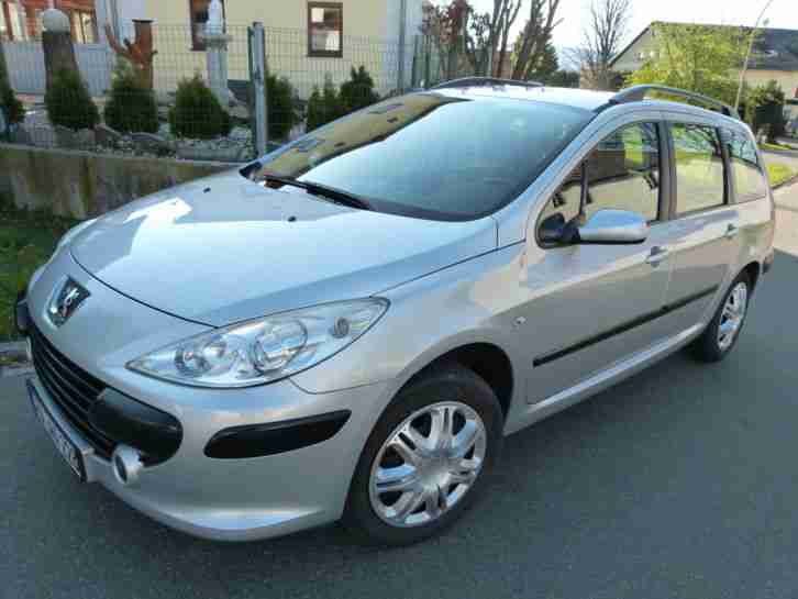 Peugeot 307 HDI Ezl.11.06.2007 Tüv10/2018 grüne Plak.80kw 1600ccm Nichtraucher