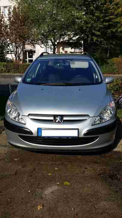 Peugeot 307 Kombi, silber Unfallfrei Nichtraucher
