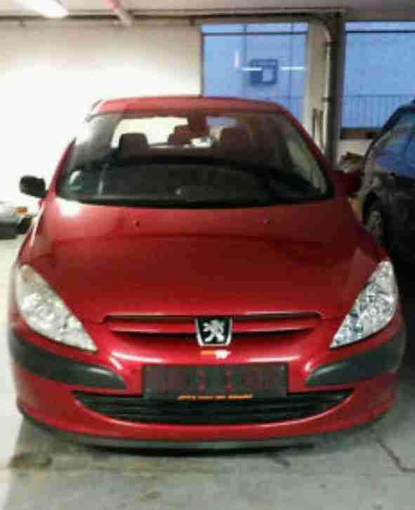 Peugeot 307 Leichten Wildschaden Rechts Klima Leder Sitzheizung