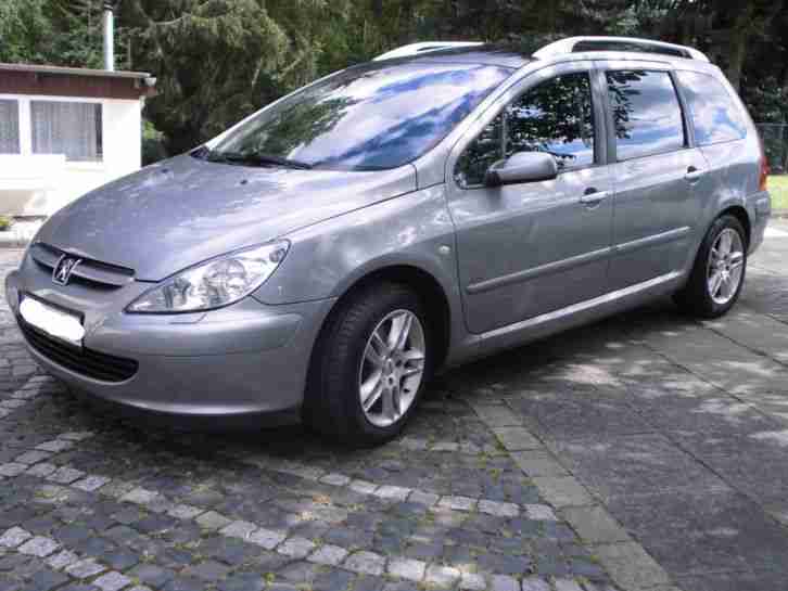 Peugeot 307 SW, HDI136, 1.Hand, Scheckheftgepflegt, Partikelfilter, Euro 4