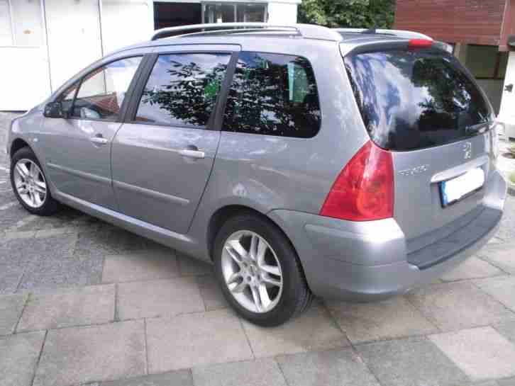 Peugeot 307 SW, HDI136, 1.Hand, Scheckheftgepflegt, Partikelfilter, Euro 4