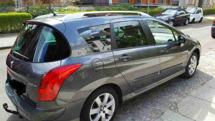 Peugeot 308 SW, 2012, Panoramadach, Benzin/Gas, LED Tageslicht, AHK