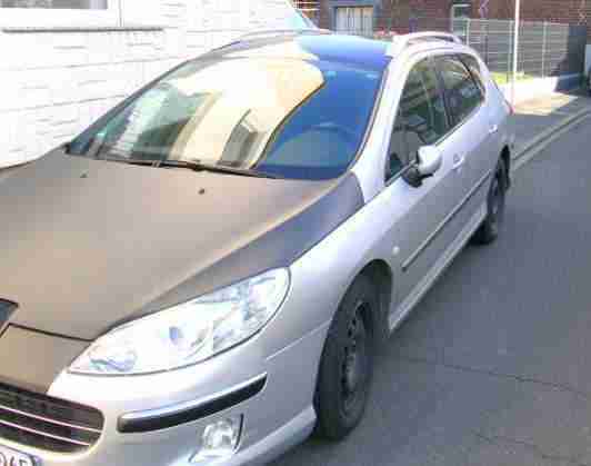 Peugeot 407 sw Kombi / gut gepflegt / Diesel / TÜV neu / mit AHK