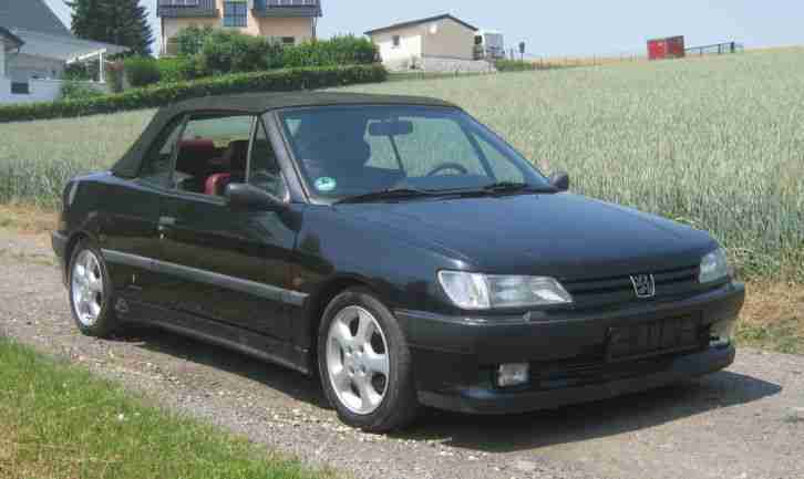 Peugeot Bertone Cabrio, Tüv ganz neu, Euro 4, Leder usw., an Bastler (Verdeck).