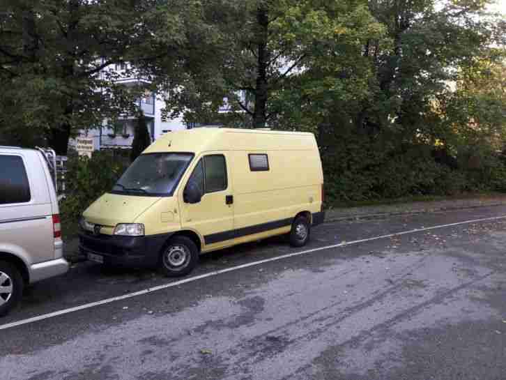 Peugeot Boxer 2, 8 HDI Wohnmobil