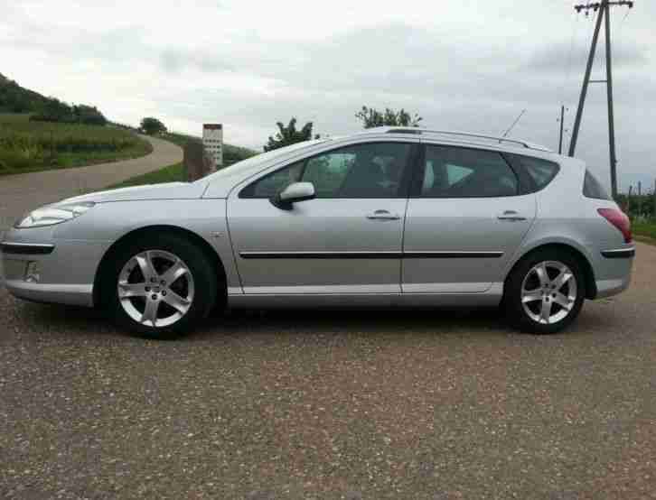 Peugeot SW 407 Diesel Kombi 2005 Panoramadach AHK mit TüV