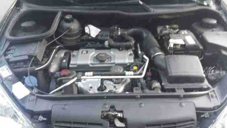 Peugot 206 Schwarz Met.1,2 60Ps.Tüv 9/016