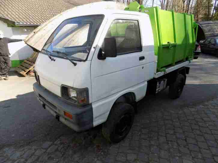 Pfau S85 Müllpresser Winterdienst Kipper Benziner Daihatsu Hijet