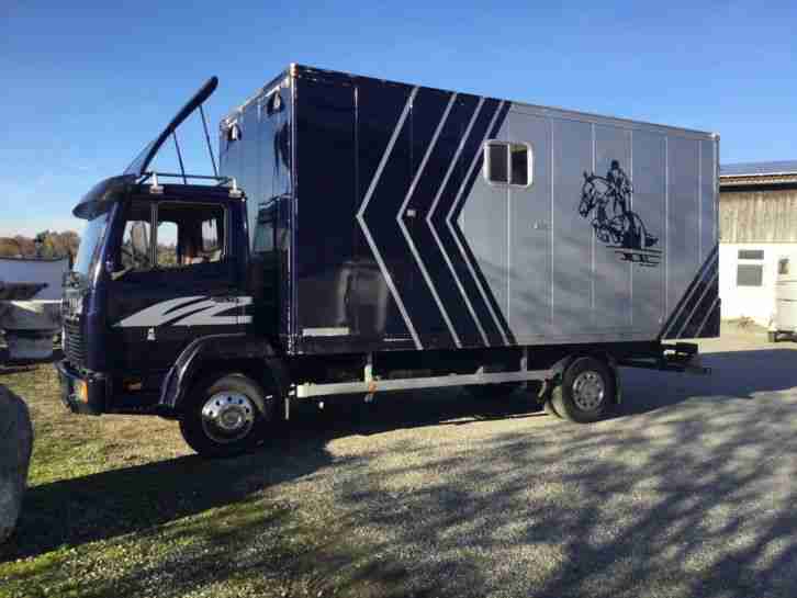 Pferde Lkw Transporter Daimler Benz 814 Oldtimer
