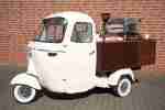 Piaggio Ape von 1964 als Verkaufswagen oder Kaffeemobil