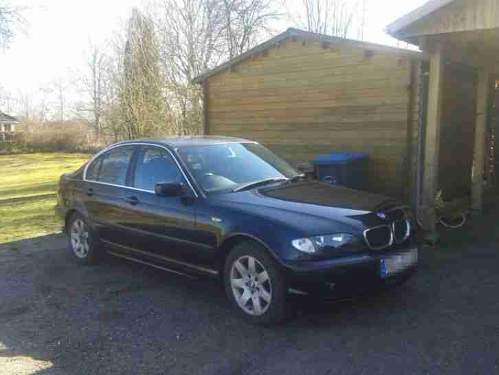 Pkw, BMW, 320i, 170 PS, E 46, Rechtslenker, Right Hand Drive, RHD, schwarz