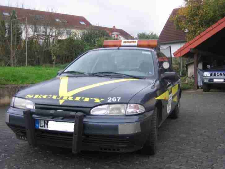 Police / Security Mondeo Werbeträger Showfahrzeug TüV1.2016 Ghettostyle Unikat