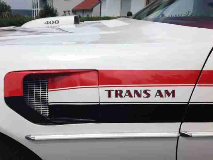 Pontiac Trans Am Firebird H Zulassung