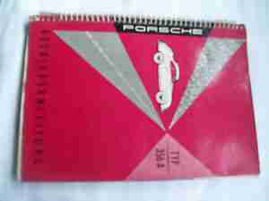 Porsche 356-Bedienungs-Anleitungsheft