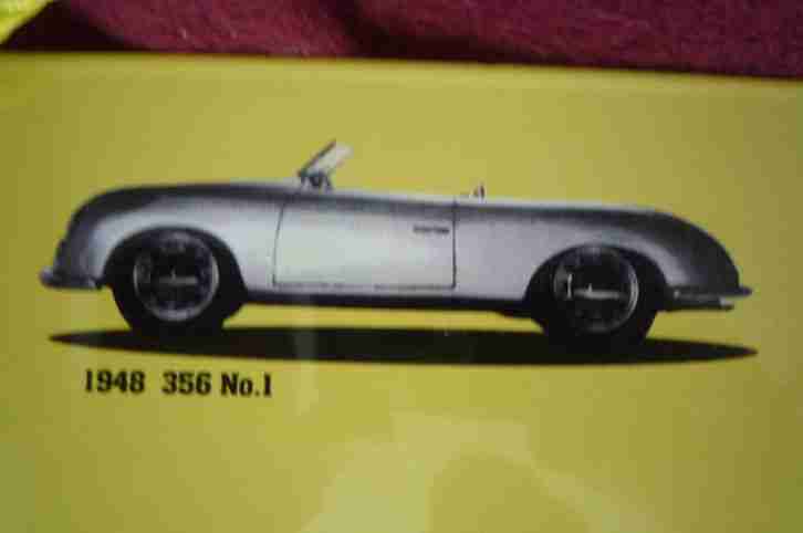 Porsche 356, Emailliertes original Porschewerbeschild, nur auf 1000 St.Limitert!