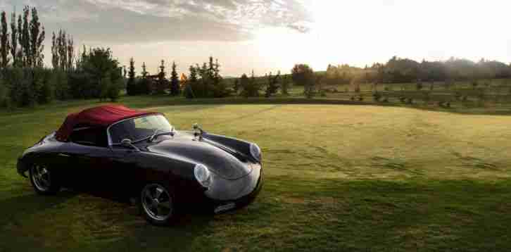 Porsche 356 Speedster Replica mit Luxus-Ausstattung