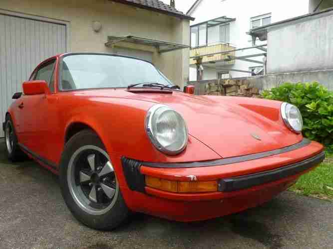 Porsche 911 2,7 1976 Coupe SSD G-Modell erste Serie Oldtimer