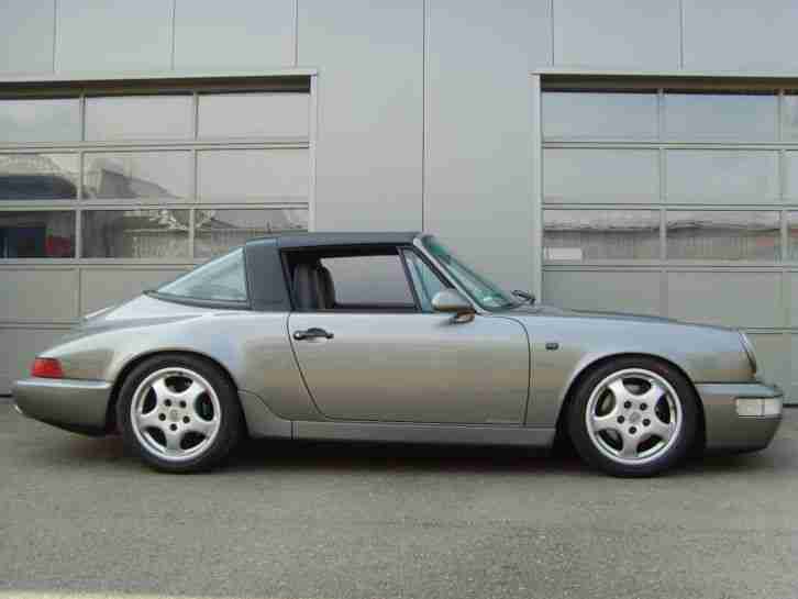 Porsche 911 964 Carrera 2 Targa dt.Fzg.PZ-Sh,unf.frei,Wertgutachten Note 2