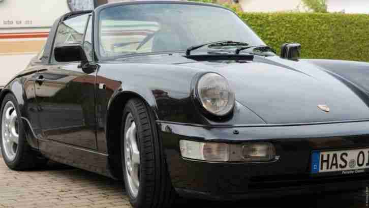 Porsche 911 (964 Targa); Baujahr 1990; 179250km; schwarz; Klima; Gutachten;