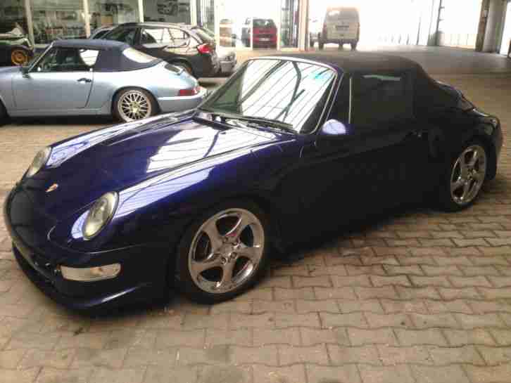 911 993 C2 Cabrio Schalter, IRISBLAU Met. 61T