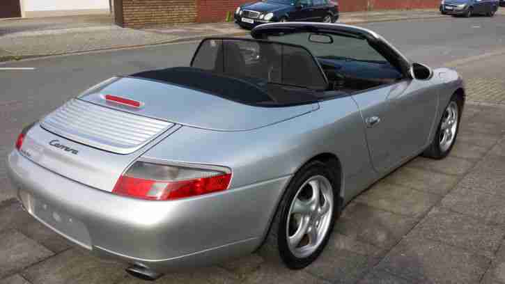 Porsche 911 - 996 Cabriolet, 76.500 km, TÜV Neu, Navi, Hardtop, Windstop, Leder
