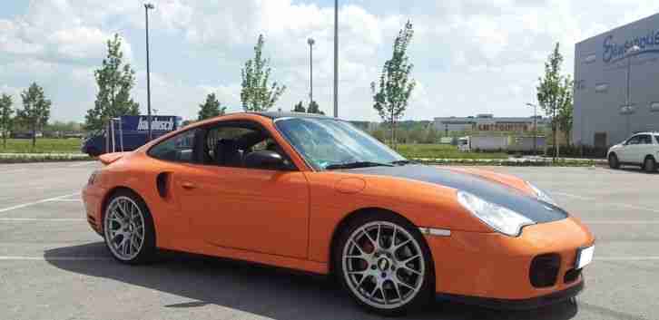 911 (996) Turbo Unikat Orange Schwarz Carbon