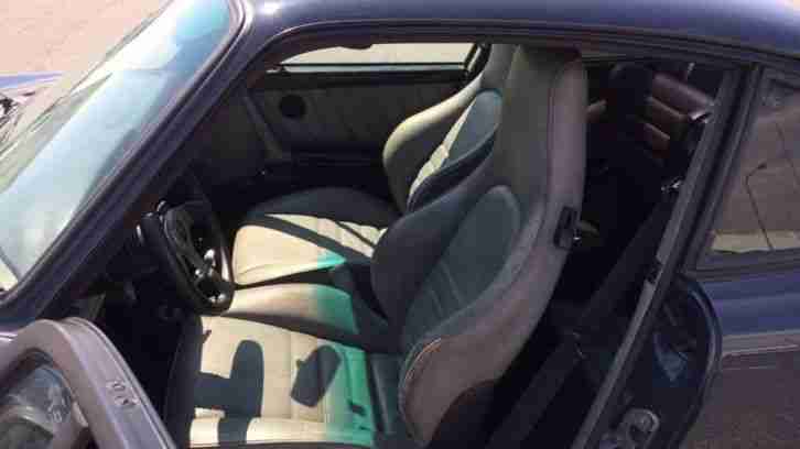 Porsche 911 CARRERA 3.2 Coupe - Dunkelblau mit grauem Leder - H-Kennzeichen -