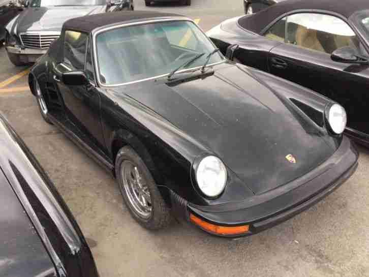Porsche 911 Cabrio von 1970 in schwarz restauriert