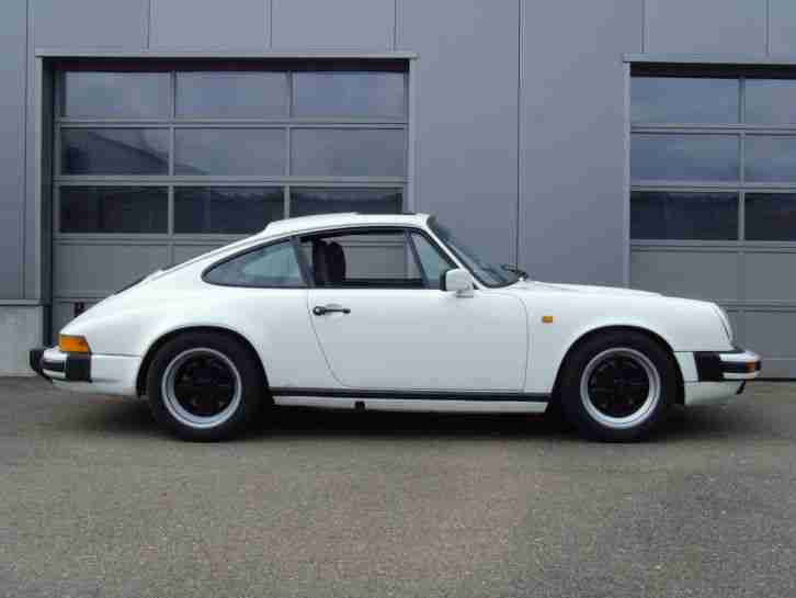 Porsche 911 Carrera 3,2 Coupe,7+8x16 Fuchs,SSD,Leder sw,Wertgutachten Note 2+