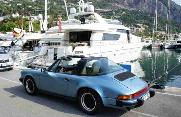 Porsche 911 Carrera 3,2 liter Targa matching
