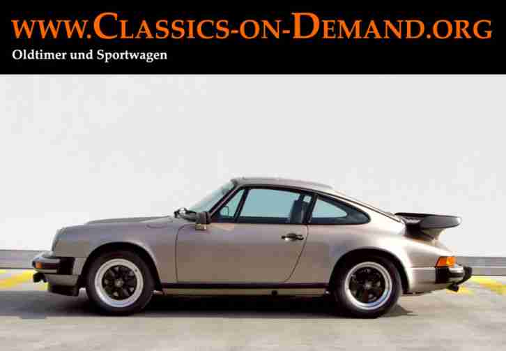Porsche 911 SC Coupe 1983 Oldtimer Bestzustand Fuchs Felgen neu 83.700 KM