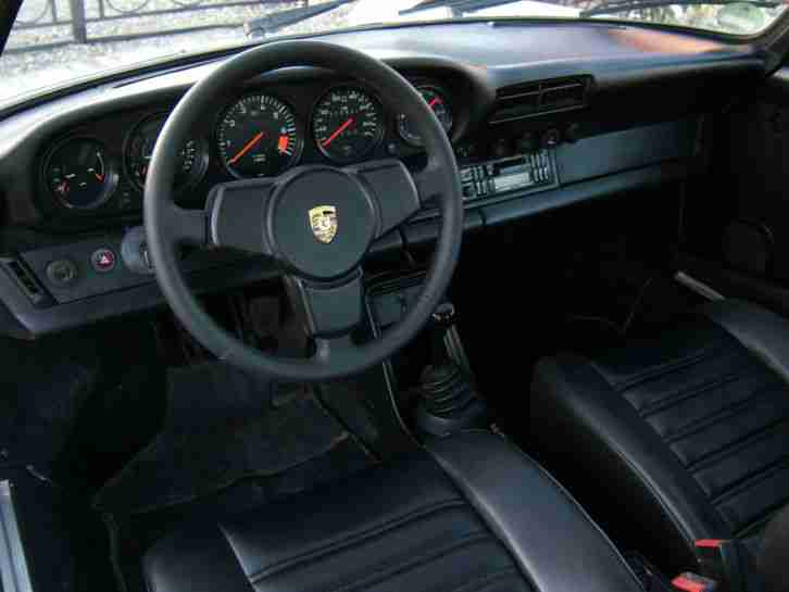 Porsche 911 Targa 3.2 231PS H-Zulassung "Matching Numbers" Deutsche Fzg.