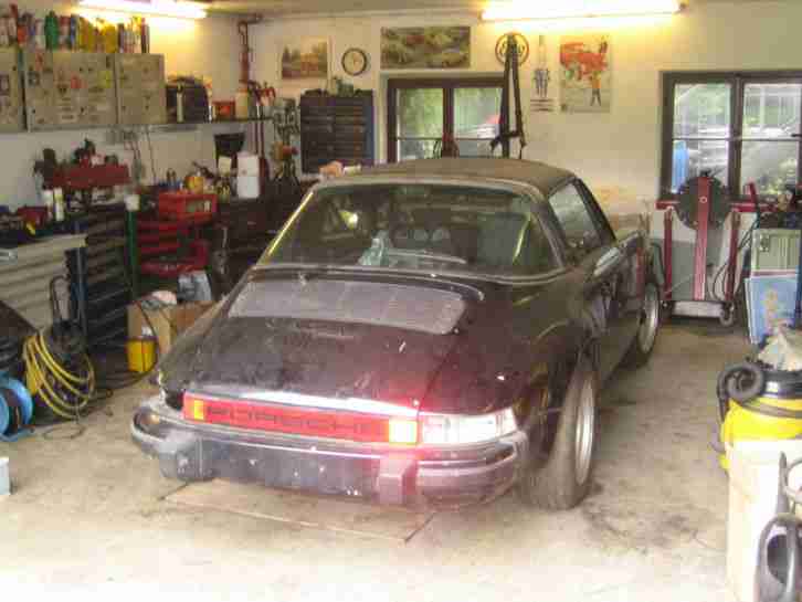 Porsche 911 Targa zu fertig restaurieren