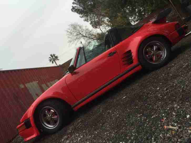 Porsche 911 carrera Targa slant nose cabrio 68000 Gelaufen !!!