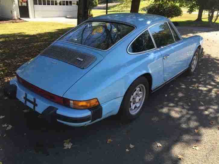 Porsche 911S COUPE Nov.1973 -eines der Ersten - G Modelle - MATCHING mit COA