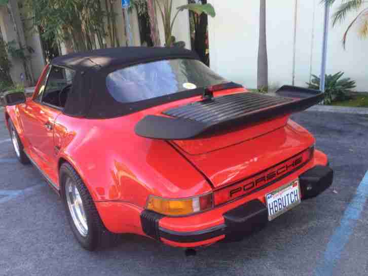 911SC Cabrio Flachnase Stahlumbau Bj; 1979