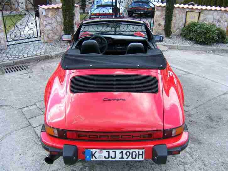 Porsche 911sc Cabrio