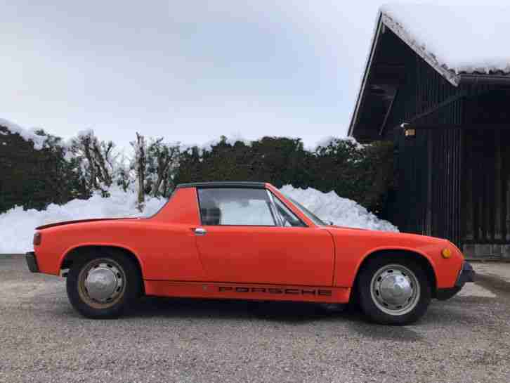 Porsche 914 1.7 1973 Oldtimer Targa Boxer