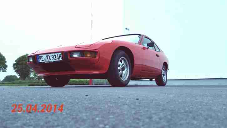 Porsche 924 Erstzulassung 07.1978 1.Serie originalzustand Tüv 09.2016