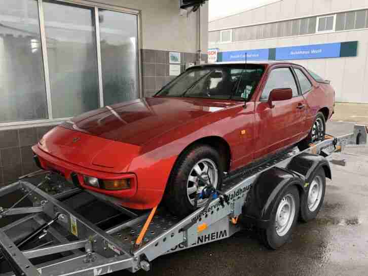 Porsche 924 Targa Baujahr 1982 nur komplett abzugeben