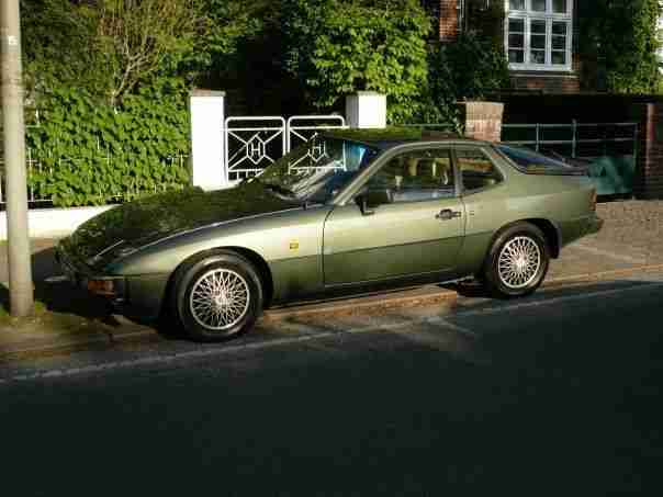 Porsche 924 mit H-Gutachten seltene Farbe und Original Recaro Sitzen!