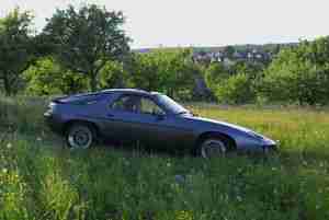 Porsche 928 S 1985, Meteor Grau Metallic, Automatik, Leder H, BBS RS Gold