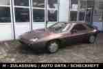 928 S 2 HAND AUTO DATA 3 PZ SCHECKH. H ZULASS