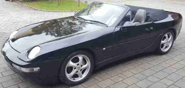 Porsche 968 Cabriolet 6 gang Airbag 17 full history good cond. right hand drive