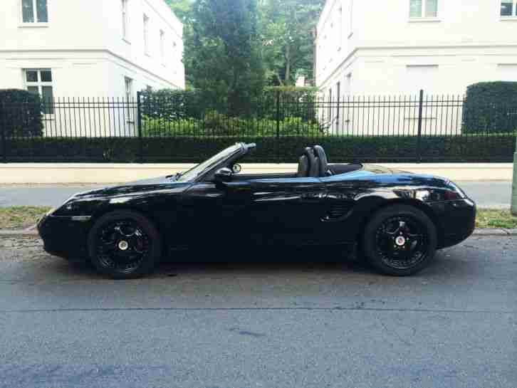Porsche 986 Boxster 2.5 Schwarz und Breit - TÜV/AU 01.2016 - Sehr gepflegt !
