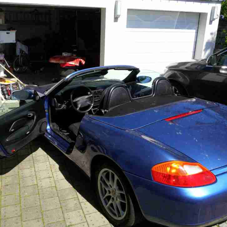 Porsche Boxster 117tkm Hardtop blau met. EZ 2/2000,2,5 ltr. Klima, Leder