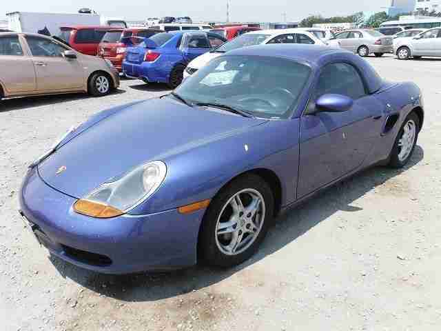 Porsche Boxster 117tkm Hardtop blau met. EZ 2/2000,2,5 ltr. Klima, Leder