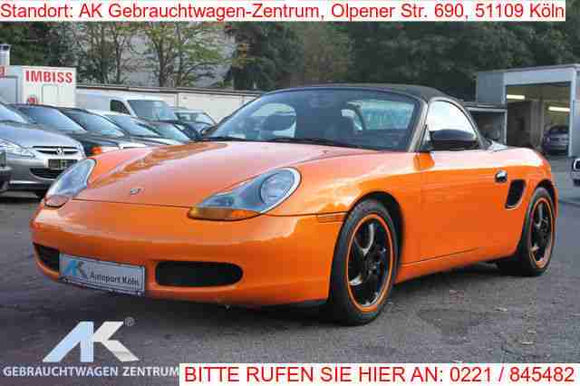 Porsche Boxster 2.5 tiptronic LEDER KLIMAAUTOMATIK SHZ