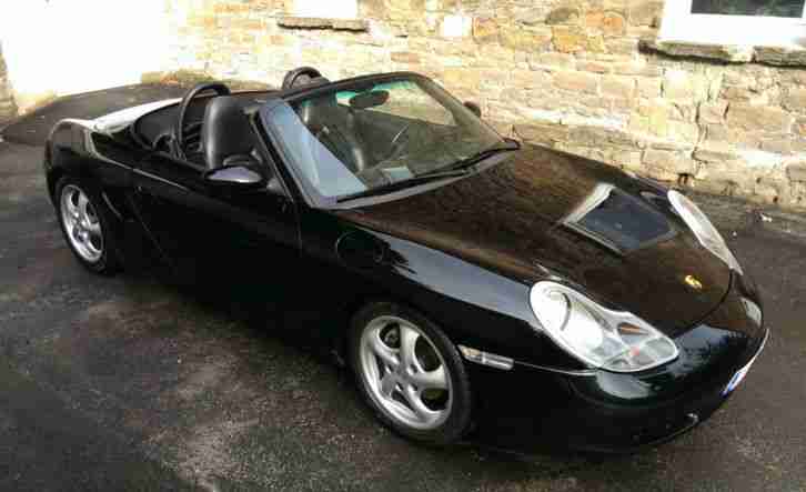 Porsche Boxster 2, 7 220 PS schwarz Vollleder