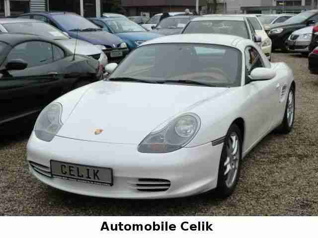 Boxster 2.7 Cabrio org.Weiß Hardtop 57.000TK